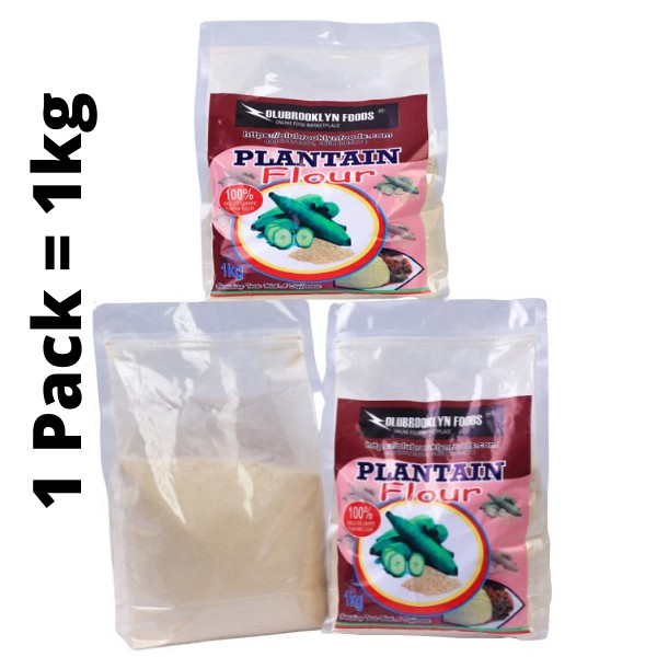 Plantain Flour - 1KG - Olubrooklyn Foods