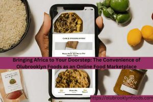 The Convenience of Olubrooklyn Foods as an Online Food Marketplace