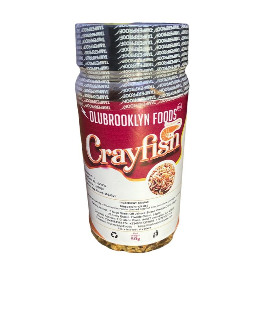Olubrooklyn Foods Crayfish - 50G Jar