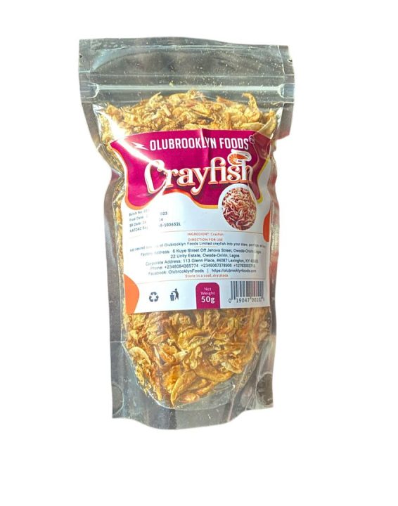 Olubrooklyn Foods Crayfish 50G Sachet