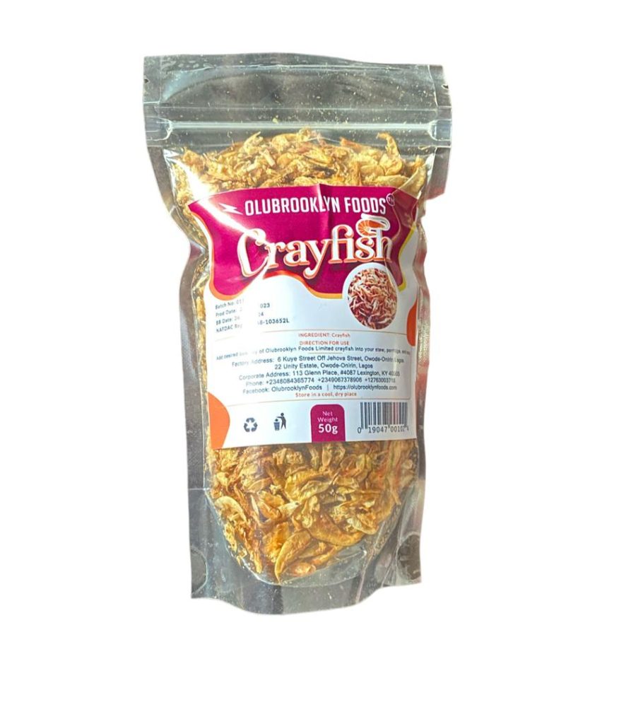 Olubrooklyn Foods Crayfish 50G Sachet