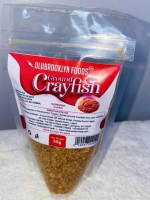 Olubrooklyn Foods Ground Crayfish - 50G Sachet