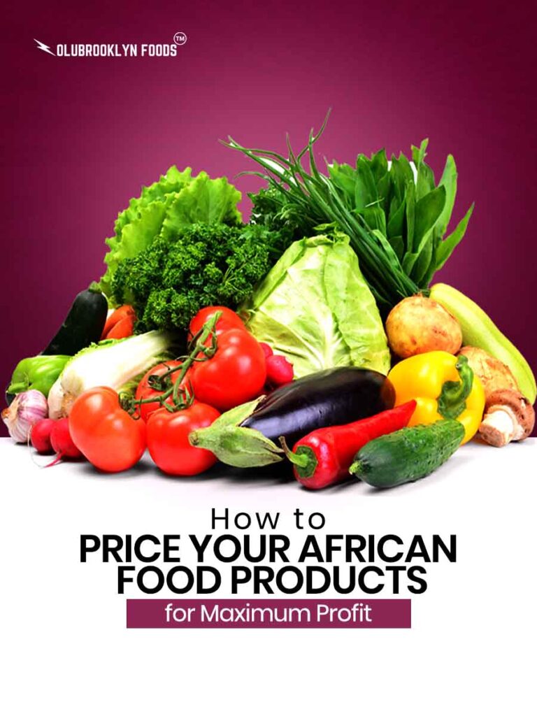 How to Price your African Food Product